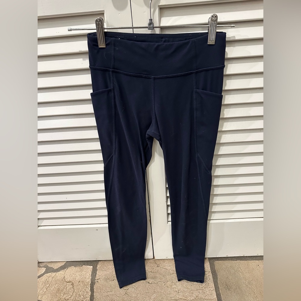 Athleta Girl Navy Leggings